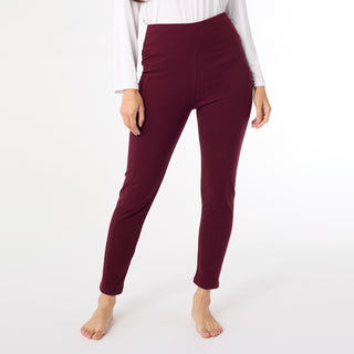 Smooth Cell Pocket Legging - Merlot