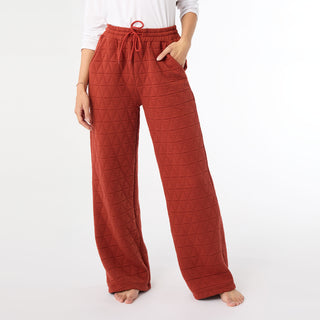 Cute Quilt Bottom - Rust