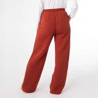 Cute Quilt Bottom - Rust