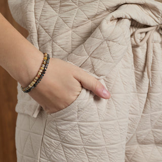 Cute Quilt Bottom - Rust