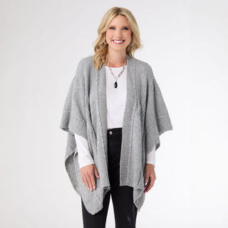 Turin Pull Thru Wrap - Grey