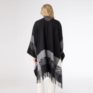 Bari Pull Thru Wrap - Black/Grey