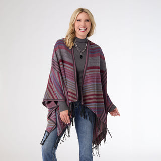 Novara Striped Wrap - Multi
