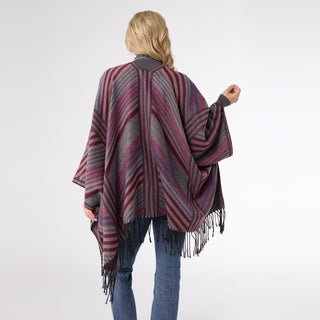 Novara Striped Wrap - Multi