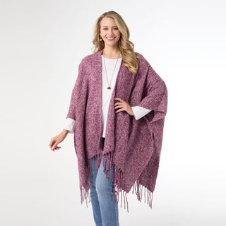 Andria Wrap - Burgundy
