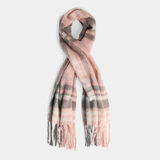 Mila Oblong Scarf - Blush