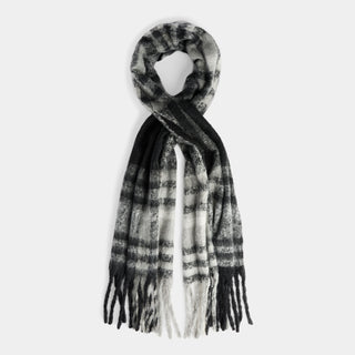 Mila Oblong Scarf - Black