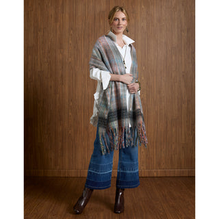 Tamara Oblong Scarf - Multi