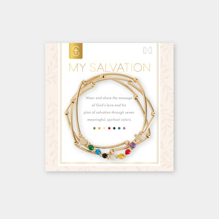My Salvation Enduring Trio Bracelet - Gold