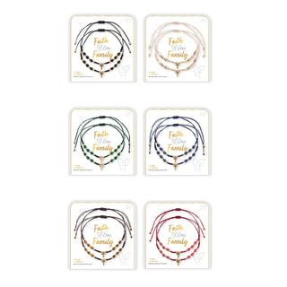 Wear + Share Faith, Love, Family Bracelet Assortment