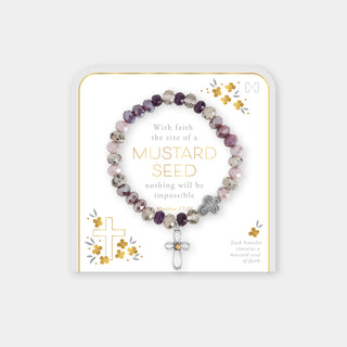 Mustard Seed Bracelet - Granite