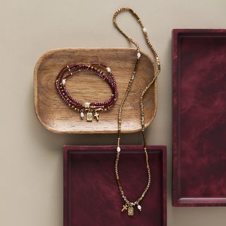 Wrapped in Prayer Bracelet - Red