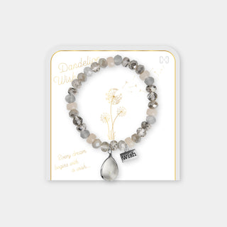 Dandelion Wish Bracelet - Granite