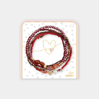 Love Always Bracelet - Red