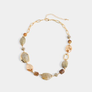 Dalilah Necklace - Naturals