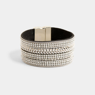 Annette Magnetic Bracelet - Silver