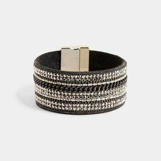 Annette Magnetic Bracelet - Black