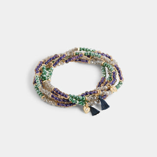 Anavia Bracelet - Purple/Green