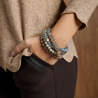 Aaliya Bracelet - Greys