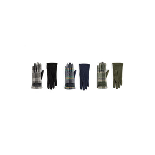 Zig Zag Plaid Touchscreen Gloves Assortment Pack