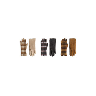 Classic Plaid Touchscreen Gloves Assortment