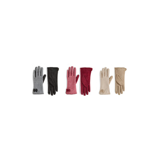 Darling Bow Houndstooth Touchscreen Gloves Assortment