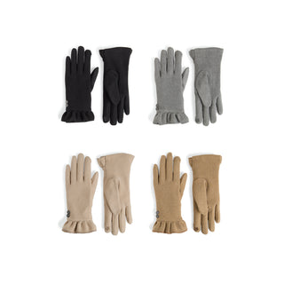Houndstooth Button Touchscreen Gloves Assortment