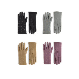Studded Touchscreen Gloves Assortment