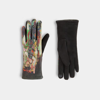 Journey's End Touchscreen Gloves - Swirly Girl