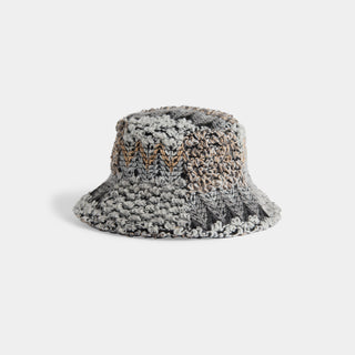 Wendy Bucket Hat - Grey/Beige Multi