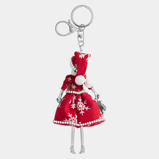 Charming Ladies Key Fob and Bag Charm - Candace
