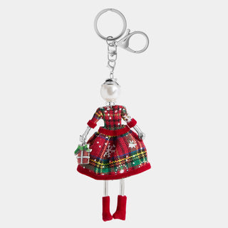 Charming Ladies Key Fob and Bag Charm - Dot
