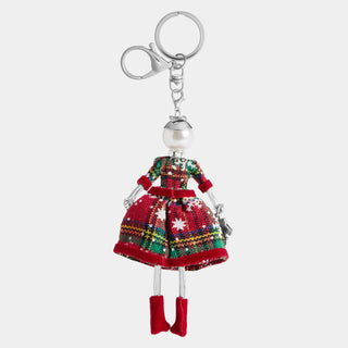 Charming Ladies Key Fob and Bag Charm - Dot