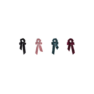 Velvet Bow Scrunchie Assortment