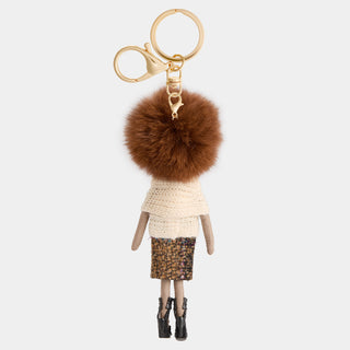 Darling Divas Bag Charm + Key Fob - Camie