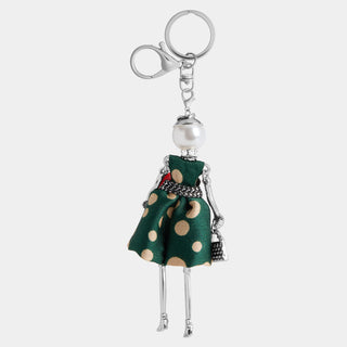 Charming Ladies Key Fob + Bag Charm - Pilar