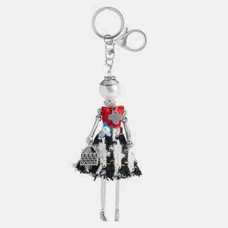 Charming Ladies Key Fob + Bag Charm - Harper
