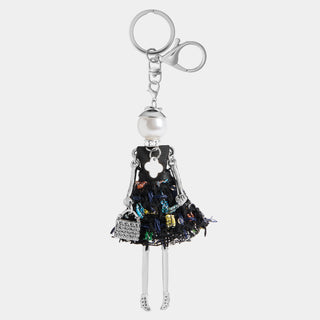 Charming Ladies Key Fob + Bag Charm - Malina