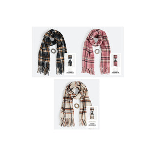 Woven Scarf + Bracelet Set Assortment