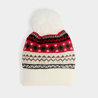 Neva Knit Hat - Winter White