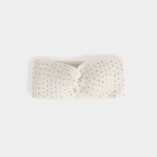 Winter Glam Headband - Winter White