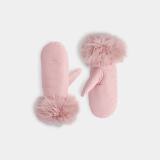 Below Zero Mitten - Dusty Rose