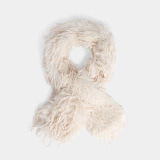 Misty Pull Through Scarf - Winter White
