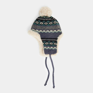 Arctic Blast Knit Hat - Blue
