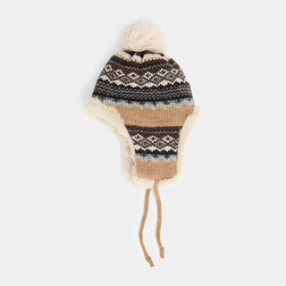 Arctic Blast Knit Hat - Toffee