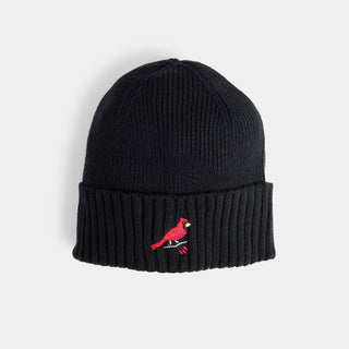 Cardinal Knit Beanie - Black