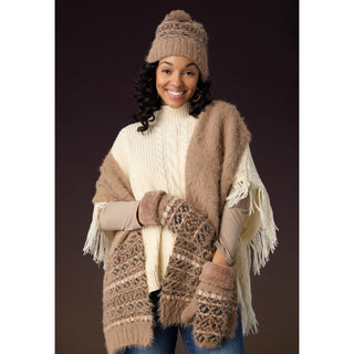Powder Ridge Mittens - Grey