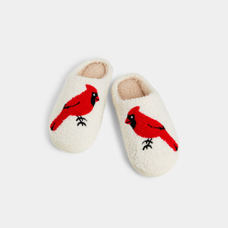 Happy Feet Slippers - Cardinal