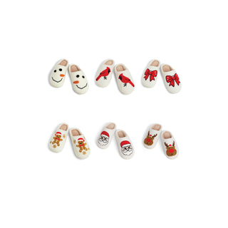 Happy Feet Holiday Slippers Assortment