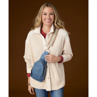 Rhea Crossbody - Grey